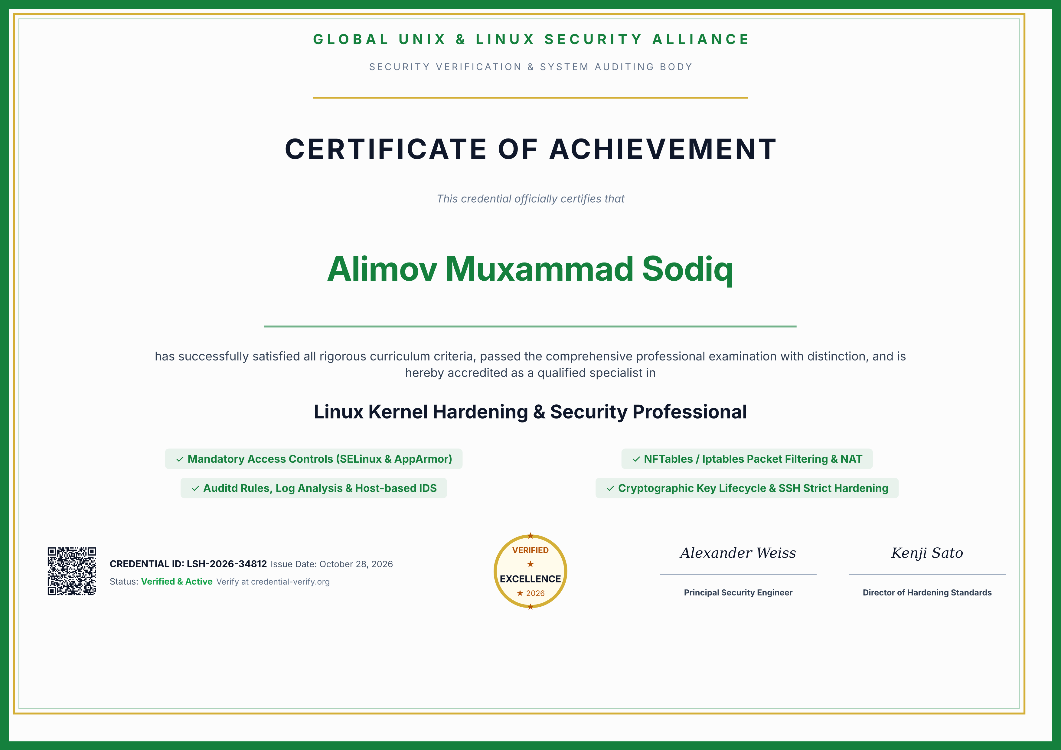 Linux Kernel Security & Hardening