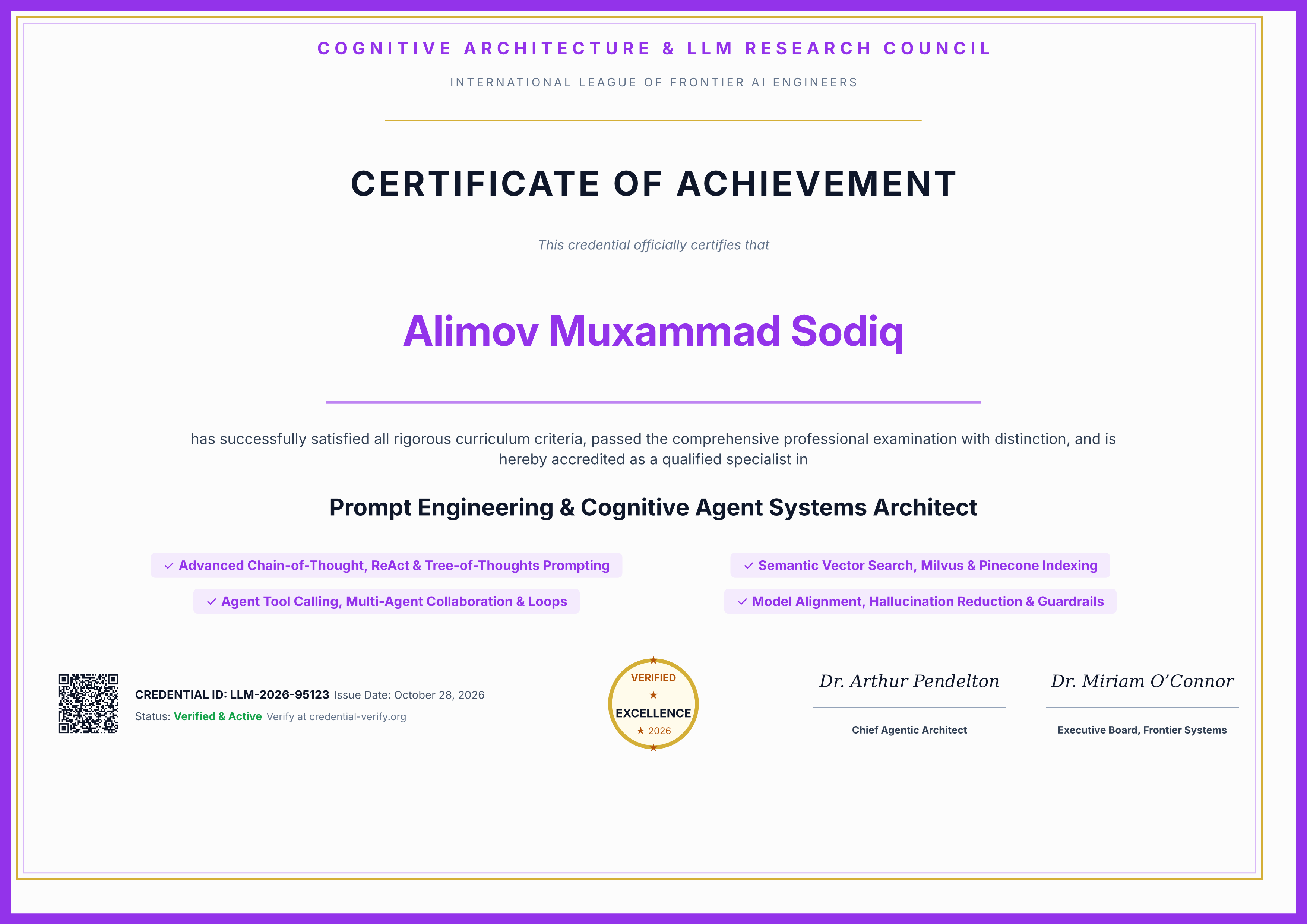 Prompt Engineering & LLM Architecture